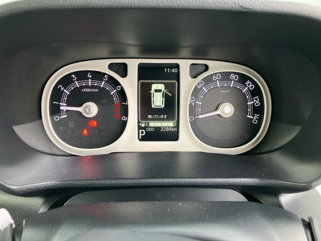 ムーヴキャンバスストライプスGLEDヘッドランプ・フォグランプ・電動パ−キング・シートヒ−タ−・スマ−トアシスト・ホッとカップホルダ−/360°スーパ−UV&IRカットガラス・置き楽ボックス・オートブレ−キホールド付き車(千葉県)の中古車