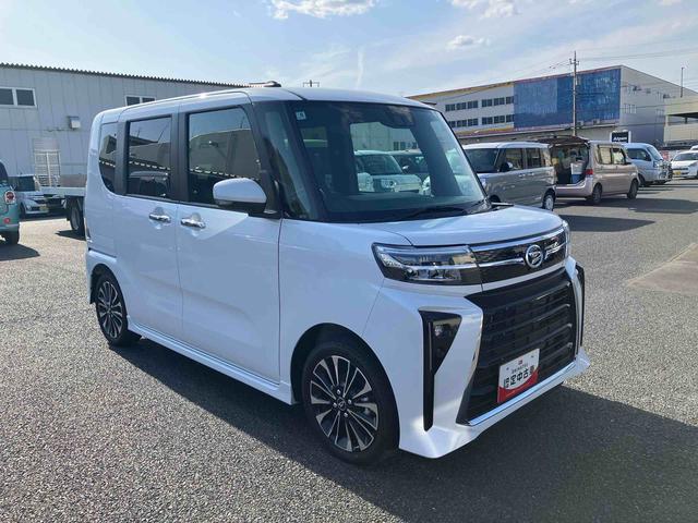 タントカスタムＲＳスマートアシスト・コーナーセンサー・ＬＥＤヘッドランプ・両側パワースライドドア・ＣＶＴ・運転席助手席シートヒーター・電動パーキングブレーキ・オートブレーキホールド機能（千葉県）の中古車