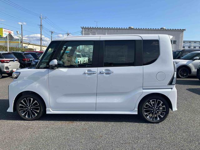 タントカスタムＲＳスマートアシスト・コーナーセンサー・ＬＥＤヘッドランプ・両側パワースライドドア・ＣＶＴ・運転席助手席シートヒーター・電動パーキングブレーキ・オートブレーキホールド機能（千葉県）の中古車