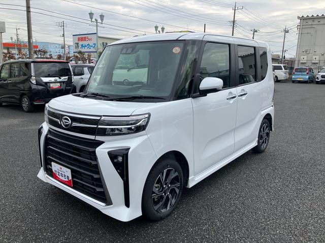 タントカスタムＸスマートアシスト・コーナーセンサー・ＬＥＤヘッドランプ・ミラクルオープンドア・両側パワースライドドア・バックカメラ・ＣＶＴ・オート格納式ドアミラー・キーフリー・シートヒーター・電動パーキングブレーキ（千葉県）の中古車