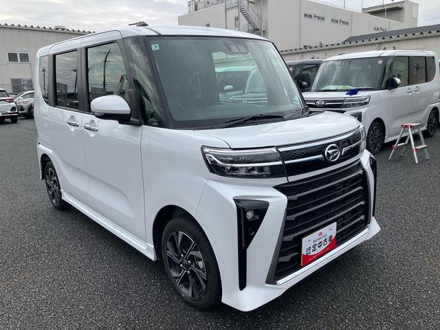 タントカスタムＸスマートアシスト・コーナーセンサー・ＬＥＤヘッドランプ・ミラクルオープンドア・両側パワースライドドア・バックカメラ・ＣＶＴ・オート格納式ドアミラー・キーフリー・シートヒーター・電動パーキングブレーキ（千葉県）の中古車