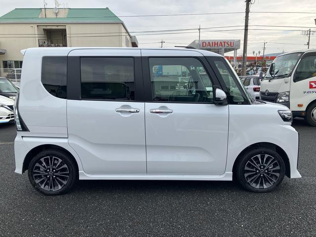 タントカスタムＲＳスマートアシスト・コーナーセンサー・ＬＥＤヘッドランプ・ミラクルオープンドア・両側パワースライドドア・バックカメラ・ＣＶＴ・オート格納式ドアミラー・キーフリー・シートヒーター・電動パーキングブレーキ（千葉県）の中古車