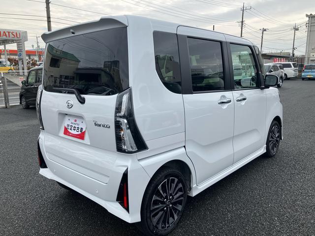 タントカスタムＲＳスマートアシスト・コーナーセンサー・ＬＥＤヘッドランプ・ミラクルオープンドア・両側パワースライドドア・バックカメラ・ＣＶＴ・オート格納式ドアミラー・キーフリー・シートヒーター・電動パーキングブレーキ（千葉県）の中古車