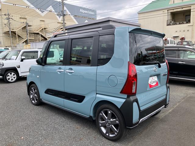 タントファンクロスターボスマートアシスト・コーナーセンサー・ＬＥＤヘッドランプ・ミラクルオープンドア・両側パワースライドドア・バックカメラ・ＣＶＴ・オート格納式ドアミラー・キーフリー・シートヒーター・電動パーキングブレーキ（千葉県）の中古車