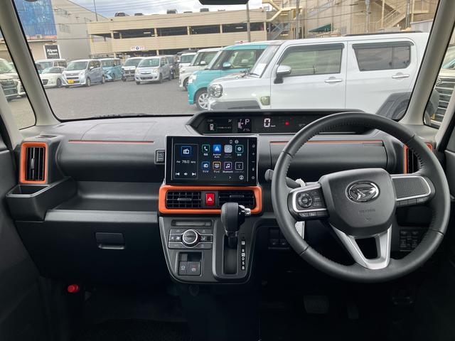 タントファンクロスターボスマートアシスト・コーナーセンサー・ＬＥＤヘッドランプ・ミラクルオープンドア・両側パワースライドドア・バックカメラ・ＣＶＴ・オート格納式ドアミラー・キーフリー・シートヒーター・電動パーキングブレーキ（千葉県）の中古車