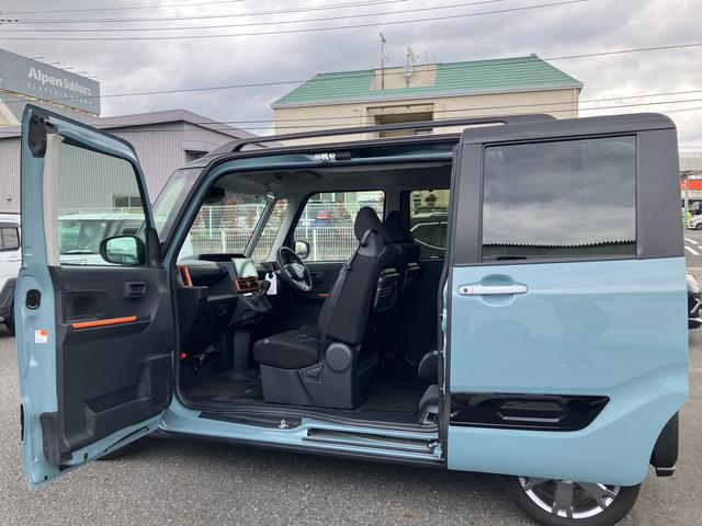 タントファンクロスターボスマートアシスト・コーナーセンサー・ＬＥＤヘッドランプ・ミラクルオープンドア・両側パワースライドドア・バックカメラ・ＣＶＴ・オート格納式ドアミラー・キーフリー・シートヒーター・電動パーキングブレーキ（千葉県）の中古車