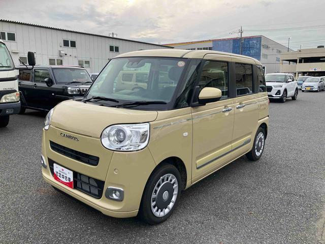 ムーヴキャンバスセオリーＧターボスマートアシスト・コーナーセンサー・ＬＥＤヘッドランプ・両側パワースライドドア・バックカメラ・ＣＶＴ・置きラクボックス・ホッとカップホルダー・運転席助手席シートヒーター・電動パーキングブレーキ（千葉県）の中古車