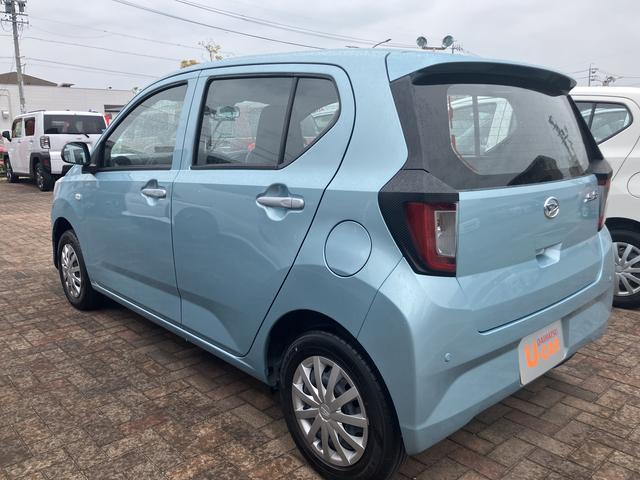 ミライースＬ　ＳＡIII１３インチフルホイールキャップ　マルチリフレクターハロゲンヘッドランプ　可倒式ドアミラー　自発光式デジタルメーターアンバーイルミネーションメーター　マニュアルエアコン（ダイヤル式）　キーレスエントリー（静岡県）の中古車