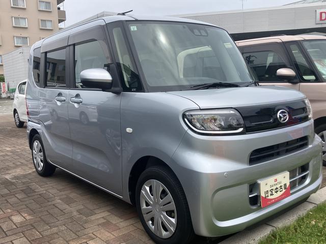 タントＸ１４インチフルホイールキャップ　フルＬＥＤヘッドランプ　オート格納式カラードドアミラー　左側パワースライドドア　ＴＦＴカラーマルチインフォメーションディスプレイ　フルファブリックシート（静岡県）の中古車
