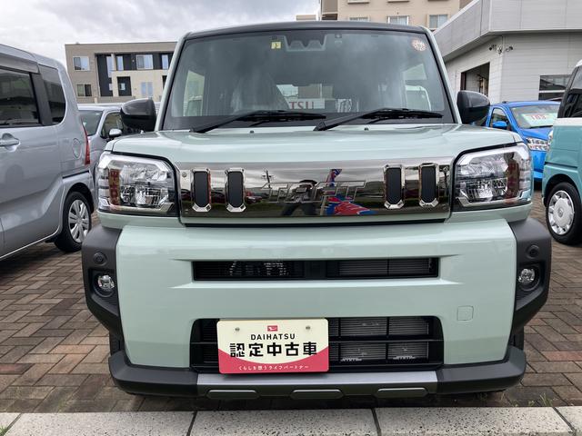 タフトＧターボ　ダーククロムベンチャー１５インチアルミホイール　オートレベリング機能付フルＬＥＤヘッドランプ　ＬＥＤフォグランプ　本革巻ステアリングホイール　本革巻インパネセンターシフト	キーフリーシステム（静岡県）の中古車