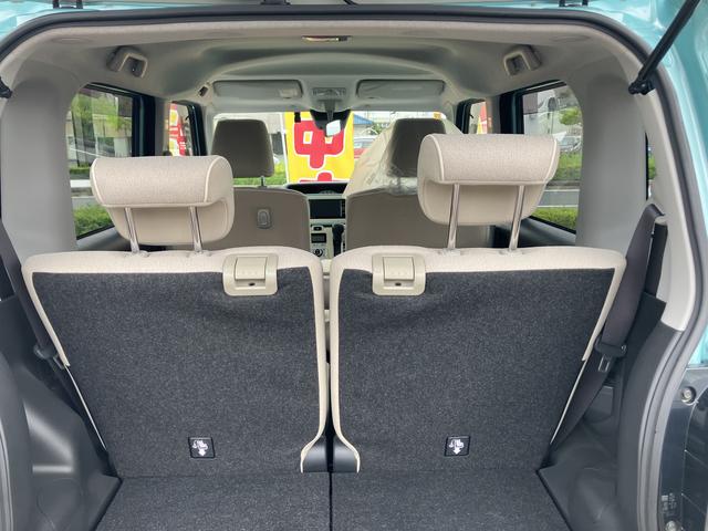 ムーヴキャンバスＧホワイトアクセントリミテッド　ＳＡIII１４インチフルホイールキャップ　ＬＥＤヘッドランプ　キーフリーシステム　両側パワースライドドア　オートエアコン（プッシュ式）　オートライト　置きラクボックス（静岡県）の中古車