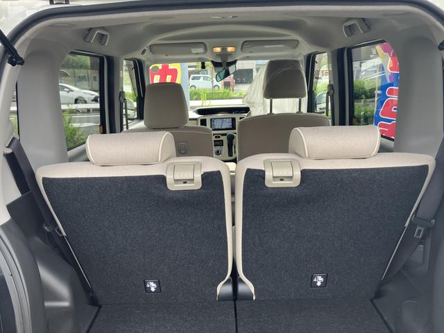 ムーヴキャンバスＧメイクアップリミテッド　ＳＡIII１４インチフルホイールキャップ　ＬＥＤヘッドランプ　キーフリーシステム　両側パワースライドドア　オートエアコン（プッシュ式）　オートライト　置きラクボックス（静岡県）の中古車