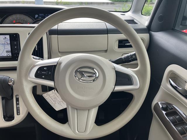 ムーヴキャンバスＧメイクアップリミテッド　ＳＡIII１４インチフルホイールキャップ　ＬＥＤヘッドランプ　キーフリーシステム　両側パワースライドドア　オートエアコン（プッシュ式）　オートライト　置きラクボックス（静岡県）の中古車