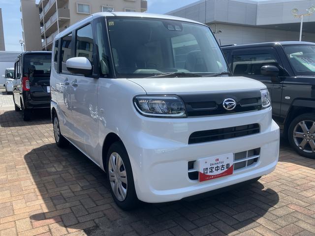 タントＸ１４インチフルホイールキャップ　フルＬＥＤヘッドランプ　オート格納式カラードドアミラー　左側パワースライドドア　ＴＦＴカラーマルチインフォメーションディスプレイ　フルファブリックシート（静岡県）の中古車
