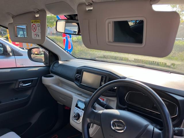 ミライースＧ　ＳＡIII１４インチアルミホイール　ＬＥＤヘッドランプ　オート格納式カラードドアミラー　自発光式デジタルメーターブルーイルミネーションメーター　オートエアコン（プッシュ式）　キーフリーシステム（静岡県）の中古車