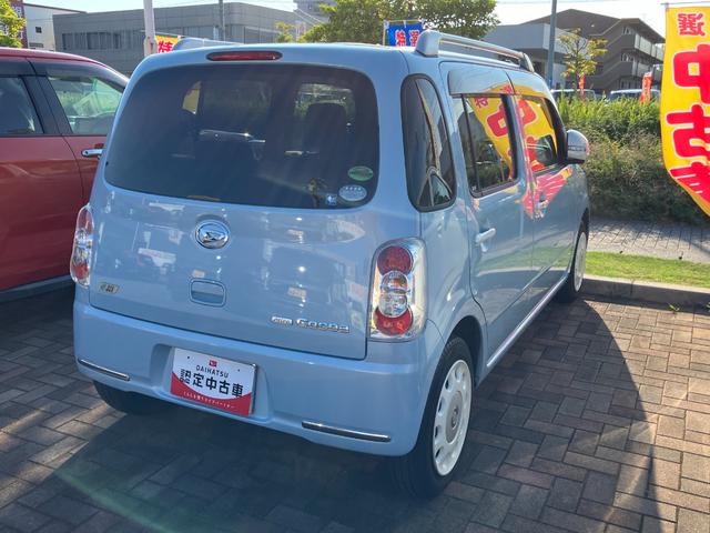 ミラココアココアプラスＸスペシャルコーデキーフリーシステム　フルホイールキャップ　電動格納ドアミラー　ＵＶカットガラス　ハロゲンヘッドライト　フロントフォグランプ　オートエアコン（プッシュ式）（静岡県）の中古車