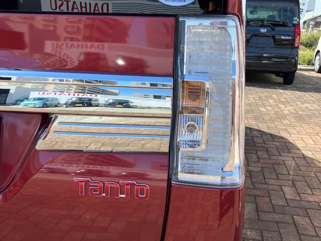 タントカスタムＲＳ　ＳＡ１５インチアルミホイール　大型エアロバンパー　ＬＥＤヘッドランプ　オート格納式カラードドアミラー　本革巻ステアリングホイール　両側パワースライドドア（静岡県）の中古車