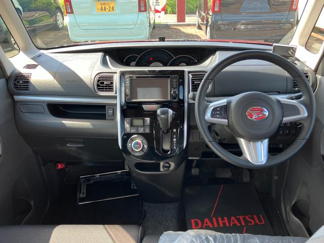 タントカスタムＲＳ　ＳＡ１５インチアルミホイール　大型エアロバンパー　ＬＥＤヘッドランプ　オート格納式カラードドアミラー　本革巻ステアリングホイール　両側パワースライドドア（静岡県）の中古車