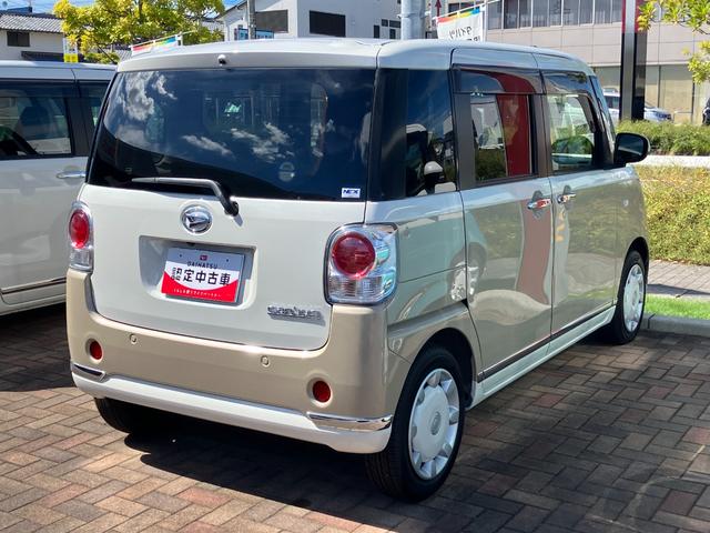 ムーヴキャンバスＧメイクアップＶＳ　ＳＡIII１４インチフルホイールキャップ　ＬＥＤヘッドランプ　キーフリーシステム　両側パワースライドドア　オートエアコン（プッシュ式）　オートライト　置きラクボックス（静岡県）の中古車