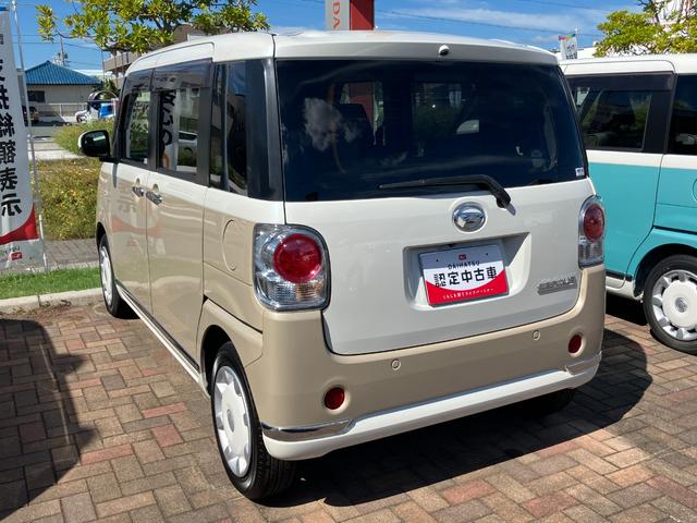 ムーヴキャンバスＧメイクアップＶＳ　ＳＡIII１４インチフルホイールキャップ　ＬＥＤヘッドランプ　キーフリーシステム　両側パワースライドドア　オートエアコン（プッシュ式）　オートライト　置きラクボックス（静岡県）の中古車