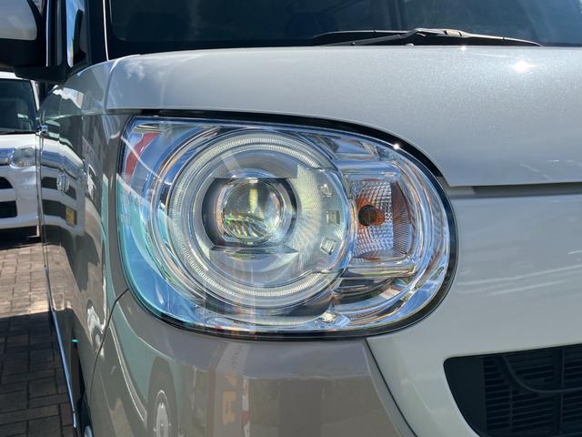 ムーヴキャンバスＧメイクアップＶＳ　ＳＡIII１４インチフルホイールキャップ　ＬＥＤヘッドランプ　キーフリーシステム　両側パワースライドドア　オートエアコン（プッシュ式）　オートライト　置きラクボックス（静岡県）の中古車