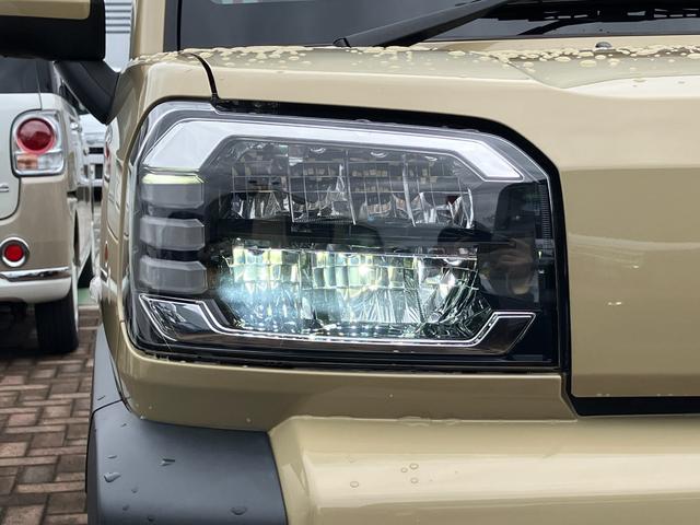 タフトＧ１５インチアルミホイール　オートレベリング機能付フルＬＥＤヘッドランプ　ＬＥＤフォグランプ　本革巻ステアリングホイール　本革巻インパネセンターシフト　ＴＦＴカラーマルチインフォメーションディスプレイ（静岡県）の中古車