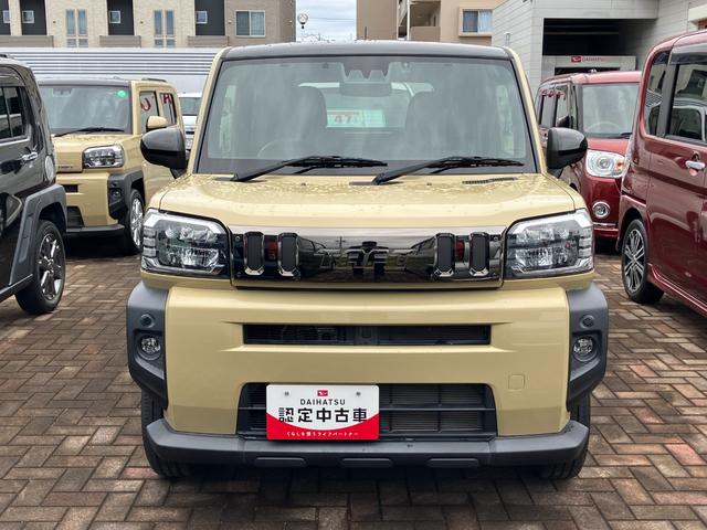 タフトＧターボ１５インチアルミホイール　オートレベリング機能付フルＬＥＤヘッドランプ　ＬＥＤフォグランプ　本革巻ステアリングホイール　本革巻インパネセンターシフト　ＴＦＴカラーマルチインフォメーションディスプレイ（静岡県）の中古車