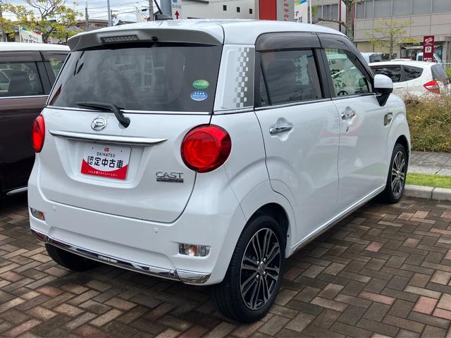 キャストスタイルG VS SAIIIシートヒーター ウレタンステアリングホイール 15インチアルミホイール BiAngleLEDヘッドランプ LEDフォグランプ LEDフロントパーソナルランプ LEDルームランプ(静岡県)の中古車