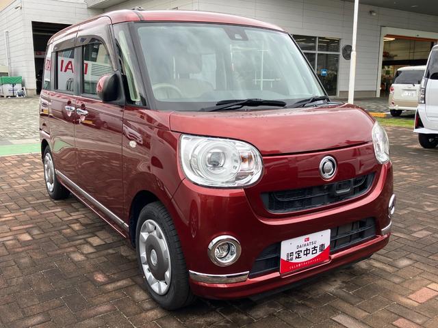 ムーヴキャンバスGメイクアップ SAII14インチフルホイールキャップ LEDヘッドランプ キーフリーシステム 両側パワースライドドア オートエアコン(プッシュ式) オートライト 置きラクボックス(静岡県)の中古車