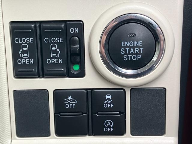 ムーヴキャンバスGメイクアップ SAII14インチフルホイールキャップ LEDヘッドランプ キーフリーシステム 両側パワースライドドア オートエアコン(プッシュ式) オートライト 置きラクボックス(静岡県)の中古車