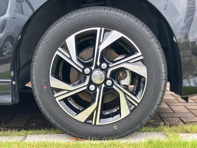 タントカスタムX14インチアルミホイール 大型エアロバンパー フルLEDヘッドランプ オート格納式カラードドアミラー 両側パワースライドドア キーフリーシステム プッシュボタンスタート(静岡県)の中古車