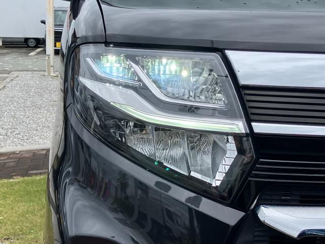 タントカスタムX14インチアルミホイール 大型エアロバンパー フルLEDヘッドランプ オート格納式カラードドアミラー 両側パワースライドドア キーフリーシステム プッシュボタンスタート(静岡県)の中古車