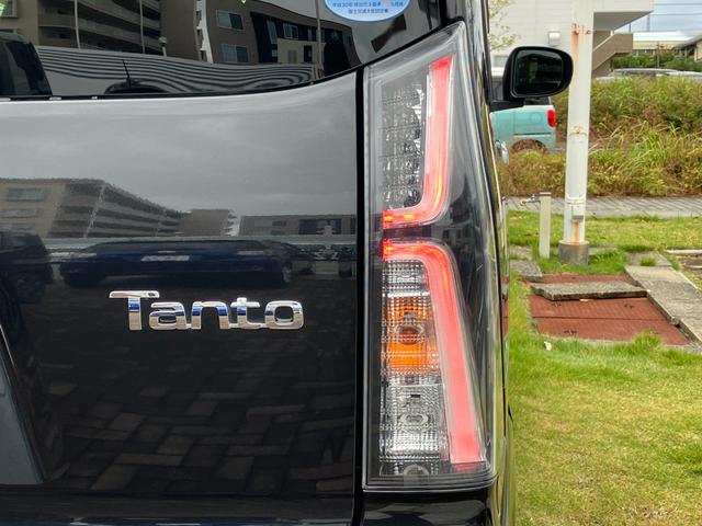 タントカスタムX14インチアルミホイール 大型エアロバンパー フルLEDヘッドランプ オート格納式カラードドアミラー 両側パワースライドドア キーフリーシステム プッシュボタンスタート(静岡県)の中古車