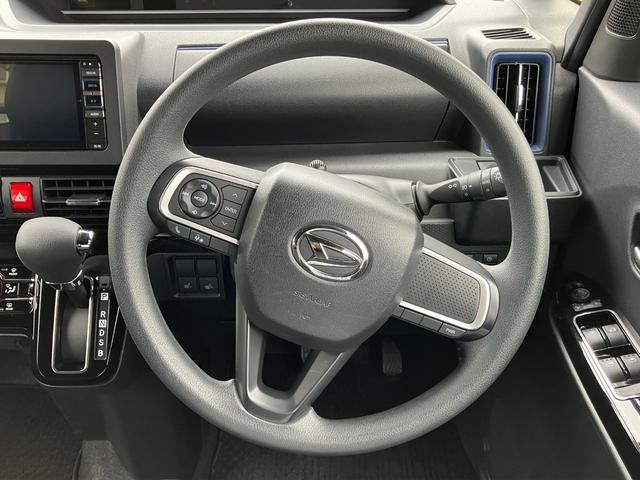 タントカスタムX14インチアルミホイール 大型エアロバンパー フルLEDヘッドランプ オート格納式カラードドアミラー 両側パワースライドドア キーフリーシステム プッシュボタンスタート(静岡県)の中古車