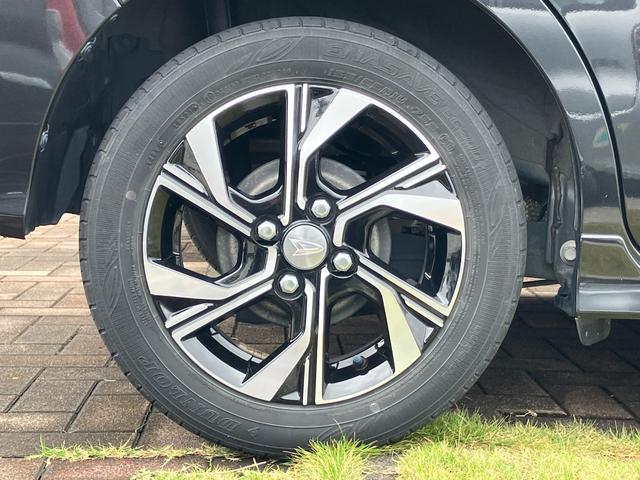 タントカスタムX14インチアルミホイール 大型エアロバンパー フルLEDヘッドランプ オート格納式カラードドアミラー 両側パワースライドドア キーフリーシステム プッシュボタンスタート(静岡県)の中古車