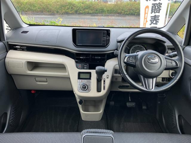 ムーヴＸリミテッドII　ＳＡIIIＬＥＤヘッドランプ　ブラックインテリアパック　１４インチアルミホイール　スーパーＵＶＩＲカットガラス　キーフリーシステム　オートエアコン（プッシュ式）（静岡県）の中古車