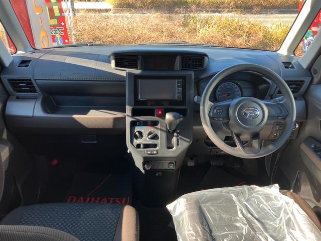 トールXキーフリーシステム プッシュボタンスタート 片側電動スライドドア パワーウィンドウ 電動格納ドアミラー マニュアルエアコン(ダイヤル式)(静岡県)の中古車