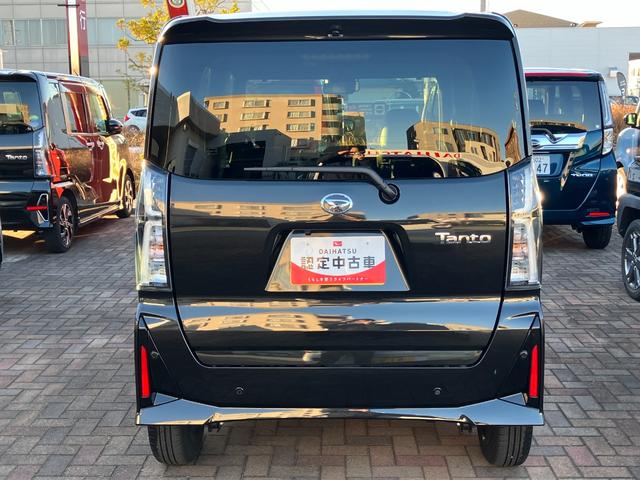 タントカスタムX14インチアルミホイール 大型エアロバンパー フルLEDヘッドランプ オート格納式カラードドアミラー 両側パワースライドドア キーフリーシステム プッシュボタンスタート(静岡県)の中古車