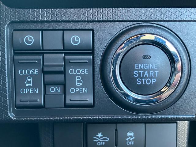 タントカスタムX14インチアルミホイール 大型エアロバンパー フルLEDヘッドランプ オート格納式カラードドアミラー 両側パワースライドドア キーフリーシステム プッシュボタンスタート(静岡県)の中古車