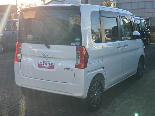 タントＸ　ＶＳ　ＳＡIIIキーフリーシステム　パワースライドドア（左側）　オートエアコン（プッシュ式）　オートライト　ハロゲンヘッドランプ　マルチインフォメーションディスプレイ（静岡県）の中古車