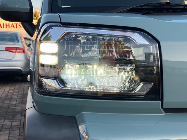 タフトＧ１５インチアルミホイール　オートレベリング機能付フルＬＥＤヘッドランプ　ＬＥＤフォグランプ　本革巻ステアリングホイール　本革巻インパネセンターシフト　ＴＦＴカラーマルチインフォメーションディスプレイ（静岡県）の中古車