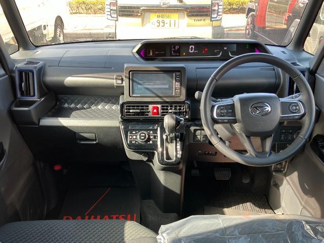 タントカスタムＲＳ１５インチアルミホイール　キーフリーシステム　プッシュボタンスタート　オートエアコン（プッシュ式）　フルＬＥＤヘッドランプ　オート格納式カラードドアミラー　本革巻ステアリングホイール（静岡県）の中古車