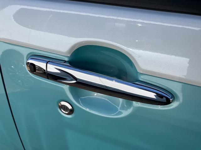 ムーヴキャンバスGメイクアップVS SAIII14インチフルホイールキャップ LEDヘッドランプ キーフリーシステム 両側パワースライドドア オートエアコン(プッシュ式) オートライト 置きラクボックス(静岡県)の中古車