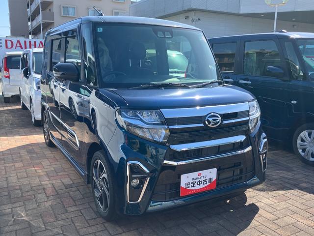 タントカスタムＲＳスタイルセレクション１５インチアルミホイール　キーフリーシステム　プッシュボタンスタート　オートエアコン（プッシュ式）　フルＬＥＤヘッドランプ　オート格納式カラードドアミラー　本革巻ステアリングホイール（静岡県）の中古車