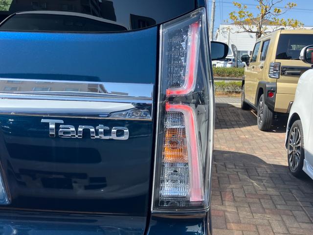 タントカスタムＲＳスタイルセレクション１５インチアルミホイール　キーフリーシステム　プッシュボタンスタート　オートエアコン（プッシュ式）　フルＬＥＤヘッドランプ　オート格納式カラードドアミラー　本革巻ステアリングホイール（静岡県）の中古車