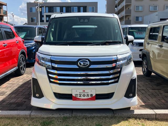 トールカスタムGLEDヘッドランプ キーフリーシステム プッシュボタンスタート オートエアコン(プッシュ式) 両側パワースライドドア マルチインフォメーションディスプレイ(静岡県)の中古車