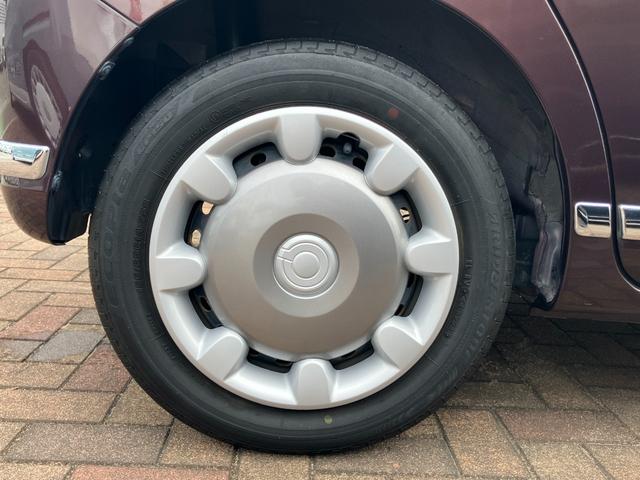 ムーヴキャンバスＧメイクアップリミテッド　ＳＡIII１４インチフルホイールキャップ　ＬＥＤヘッドランプ　キーフリーシステム　両側パワースライドドア　オートエアコン（プッシュ式）　オートライト　置きラクボックス（静岡県）の中古車