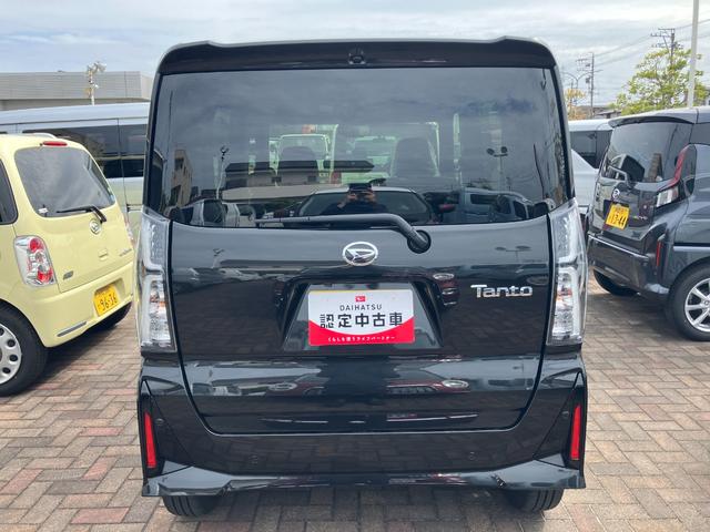 タントカスタムＲＳ１５インチアルミホイール　キーフリーシステム　プッシュボタンスタート　オートエアコン（プッシュ式）　フルＬＥＤヘッドランプ　オート格納式カラードドアミラー　本革巻ステアリングホイール（静岡県）の中古車