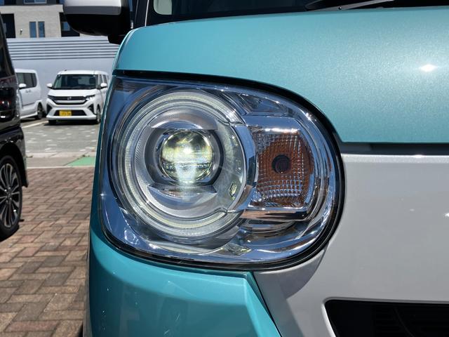 ムーヴキャンバスＧホワイトアクセントＶＳ　ＳＡIII１４インチフルホイールキャップ　ＬＥＤヘッドランプ　キーフリーシステム　両側パワースライドドア　オートエアコン（プッシュ式）　オートライト　置きラクボックス（静岡県）の中古車