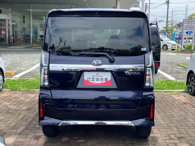 タントカスタムＲＳ１５インチアルミホイール　キーフリーシステム　プッシュボタンスタート　オートエアコン（プッシュ式）　フルＬＥＤヘッドランプ　オート格納式カラードドアミラー　本革巻ステアリングホイール（静岡県）の中古車